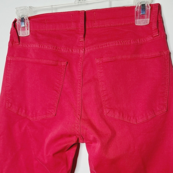 Frame Le High Skinny vintage red 5 pocket jeans pants sz 25 - Picture 9 of 10